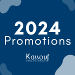 Kassouf promotes four employees, hires new manager, business advisor