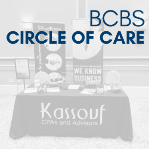 Kassouf Healthcare Advisory Team connects with physicians, industry leaders at Blue Cross Blue Shield’s Circle of Care Kassouf Healthcare Advisory Team connects with physicians, industry leaders at Blue Cross Blue Shield’s Circle of Care